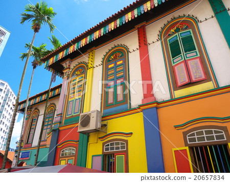 Colorful building in Singapore 20657834