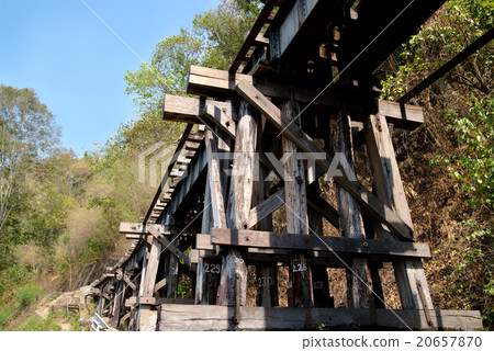Alhill泰國泰國保釋鐵路橋樑橋樑 20657870