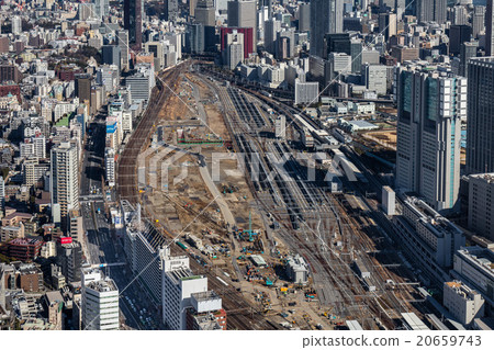 品川站車輛基地軌跡為山手線新站·線性 20659743