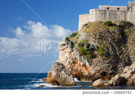 Fort Lovrijenac on High Cliff in Dubrovnik 20660742