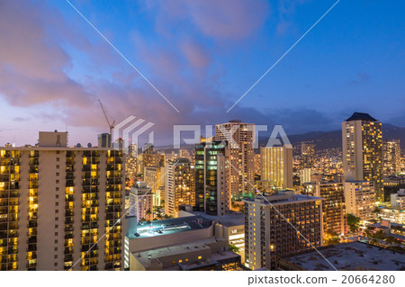 [Hawaii] Honolulu/Cityscape 20664280