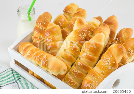bunch of sesame pastry bunch of sesame pastry 20665490