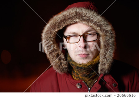 suspicious Man with glasses suspicious Man with glasses 20666616