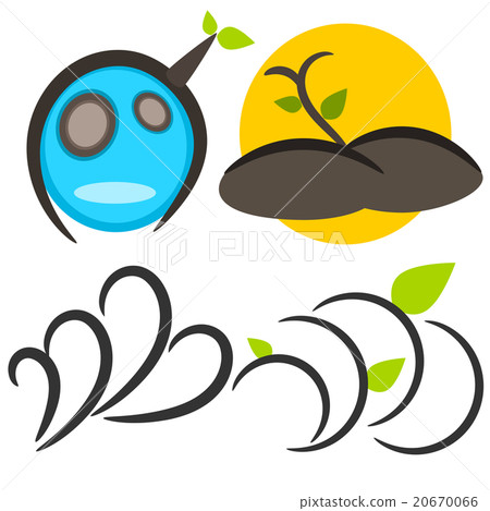 Nature tree symbol illustration Nature tree symbol illustration 20670066