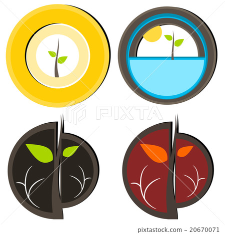 Nature tree symbol illustration Nature tree symbol illustration 20670071