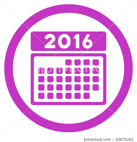 2016 Month Organizer Icon 20670261