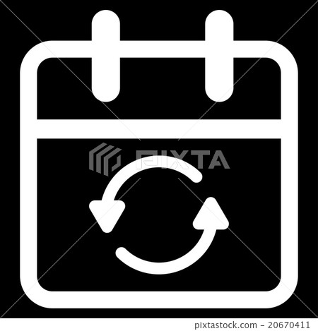 Update Date Icon - Stock Illustration [20670411] - PIXTA