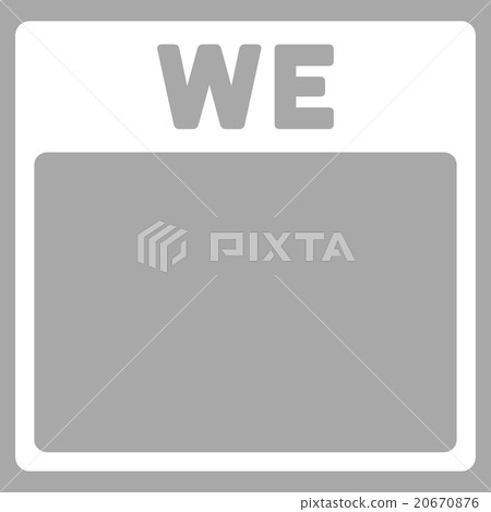 Wednesday Flat Icon 20670876