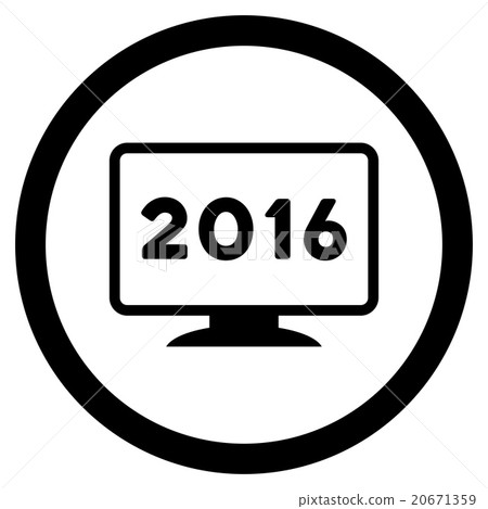 2016 Display Icon - Stock Illustration [20671359] - PIXTA