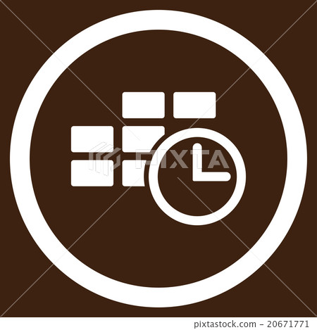 Time Table Icon - Stock Illustration [20671771] - PIXTA