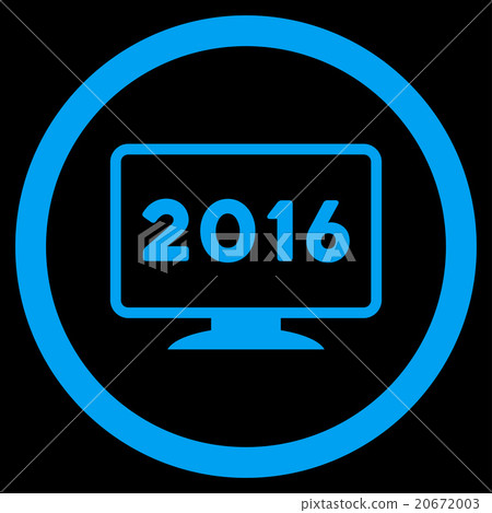 2016 Display Icon - Stock Illustration [20672003] - PIXTA