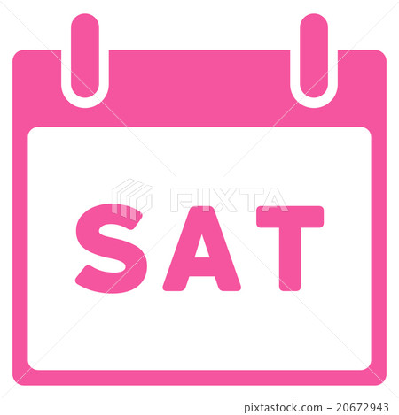 Saturday Flat Icon Saturday Flat Icon 20672943