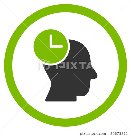 Time Thinking Icon Time Thinking Icon 20673211