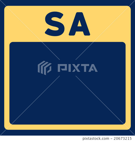 Saturday Flat Icon Saturday Flat Icon 20673215