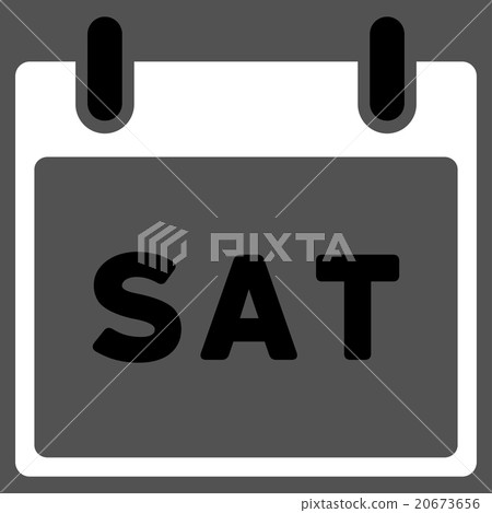 Saturday Flat Icon Saturday Flat Icon 20673656