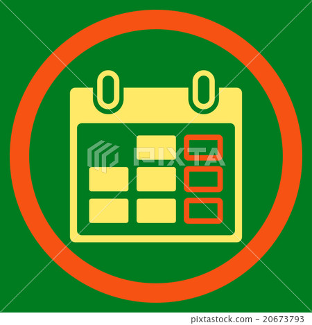 Calendar Week Icon 20673793