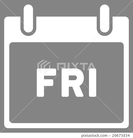 Friday Flat Icon Friday Flat Icon 20673834
