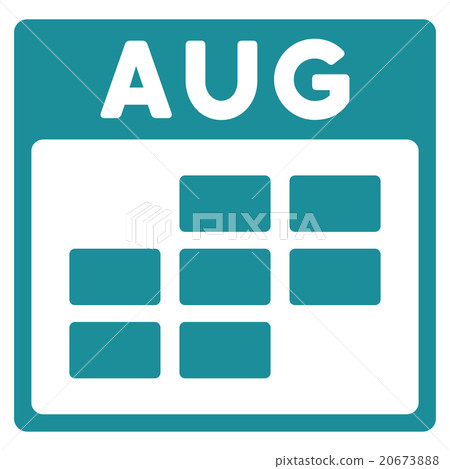 August Flat Icon August Flat Icon 20673888