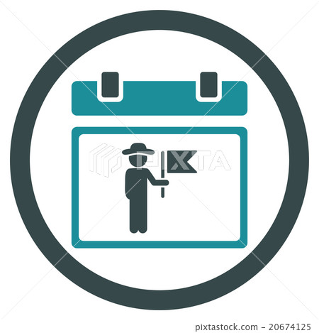 National Holiday Date Icon National Holiday Date Icon 20674125