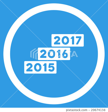 Years Stairs Icon 20674138