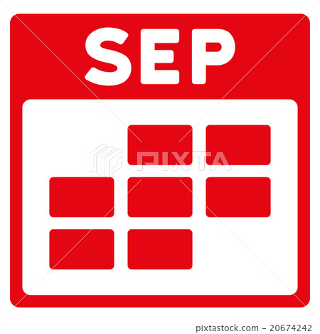 September Flat Icon 20674242