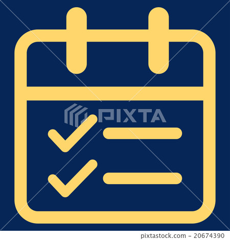 Date Tasks Icon Date Tasks Icon 20674390