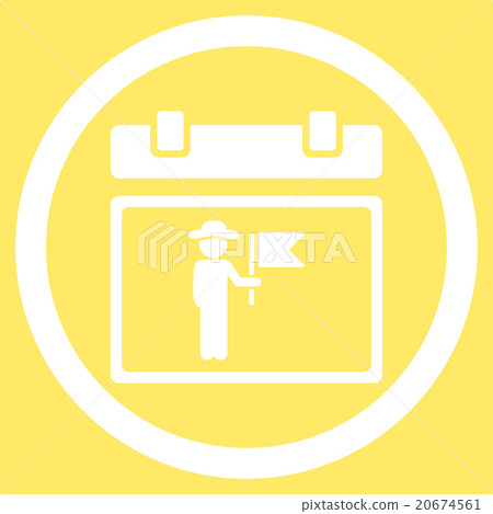 National Holiday Date Icon National Holiday Date Icon 20674561
