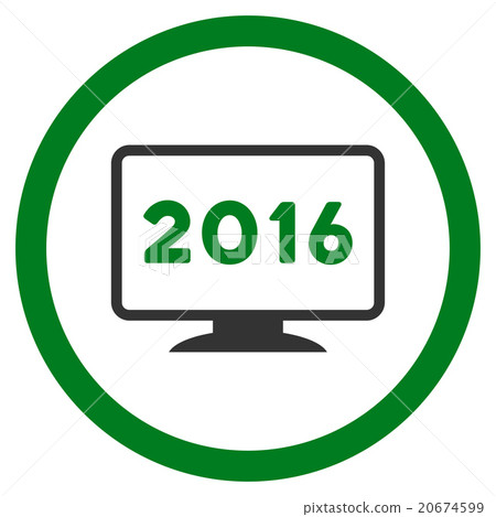 2016 Display Icon - Stock Illustration [20674599] - PIXTA