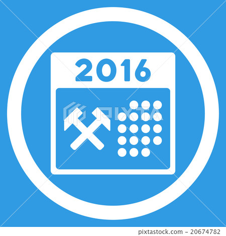 2016 Working Days Icon 20674782