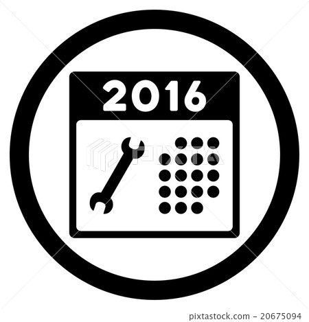 2016 Service Calendar Icon 2016 Service Calendar Icon 20675094