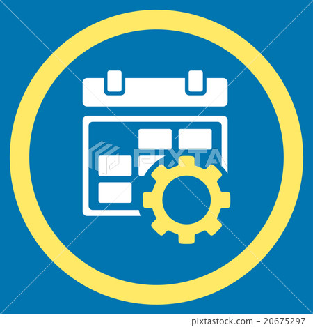 Calendar Configuration Icon Calendar Configuration Icon 20675297
