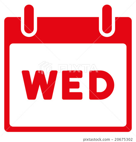 Wednesday Flat Icon Wednesday Flat Icon 20675302