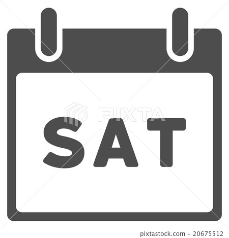 Saturday Flat Icon Saturday Flat Icon 20675512