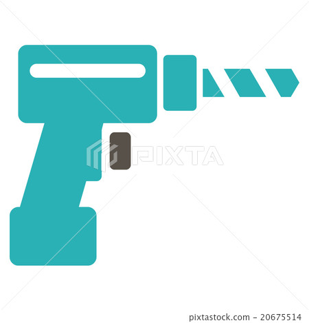 Drill Flat Icon Drill Flat Icon 20675514