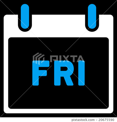 Friday Flat Icon Friday Flat Icon 20675590