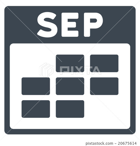 September Flat Icon 20675614