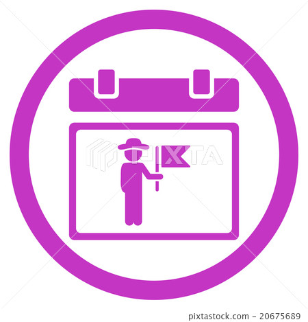 National Holiday Day Icon National Holiday Day Icon 20675689