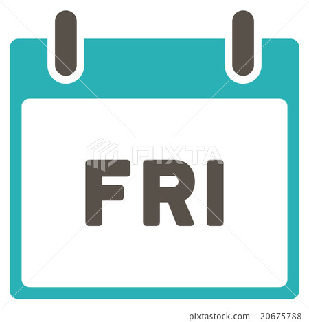 Friday Flat Icon Friday Flat Icon 20675788