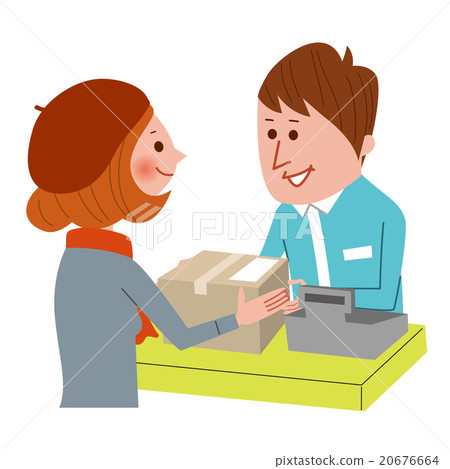 Delivery convenience store delivery parcel delivery 20676664