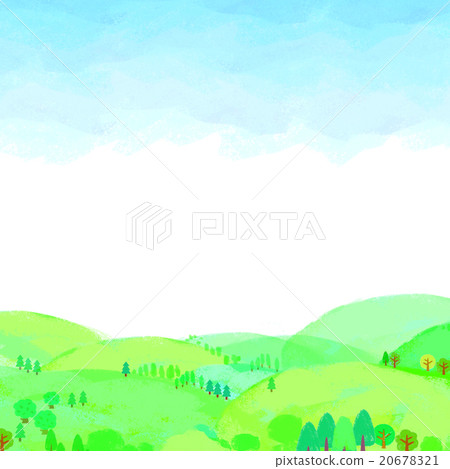 自然風景蠟筆觸摸 20678321