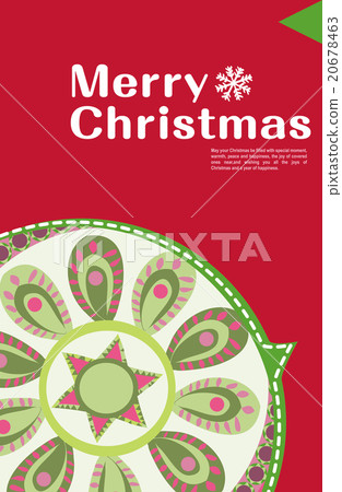 Christmas christmas elements card 20678463