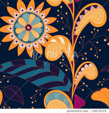 Drawing doddle seamless pattern Drawing doddle seamless pattern 20678570