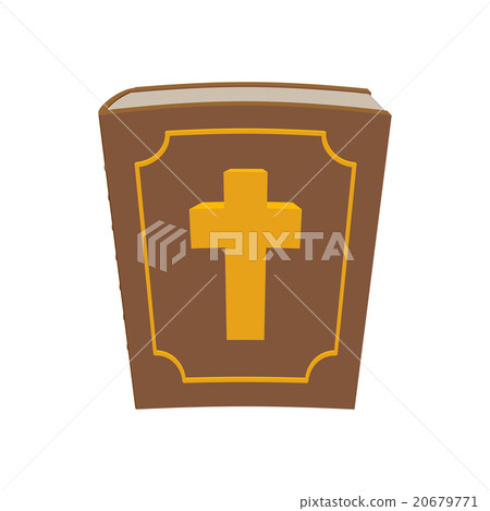 Bible. Thick ancient book. Divine old book. 20679771