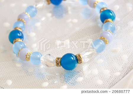 Blue Agate design bracelet (Blue series) Blue Agate design bracelet (Blue series) 20680777