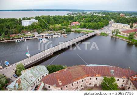 Top view on the Old City from the observation deck 20687796