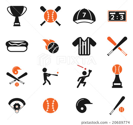 Baseball simply icons 20689774