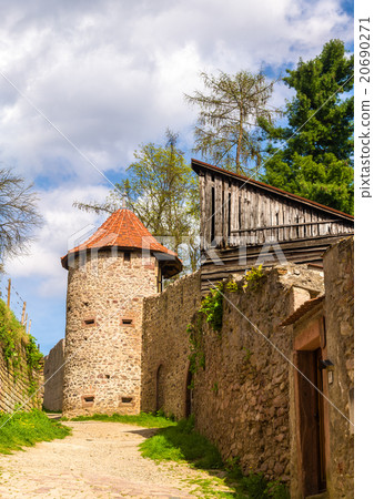 Town walls of Ribeauville - Alsace, France 20690271