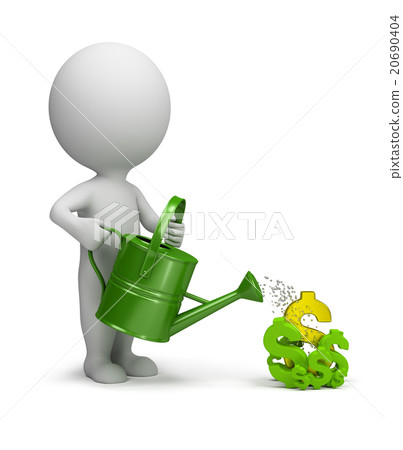 3d small people - pours dollars 3d small people - pours dollars 20690404