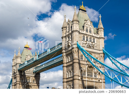 Tower Bridge, a symbol of London - England 20690663