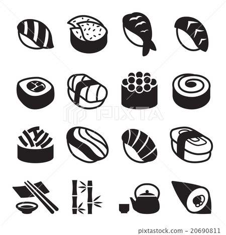 Sushi icons 20690811